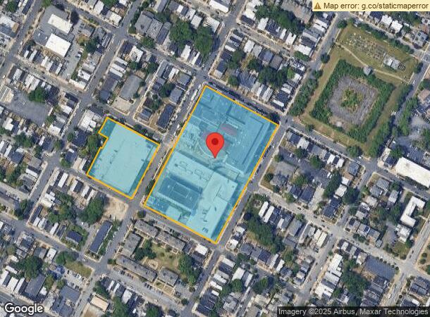  1600 W 8Th St, Wilmington, DE Parcel Map