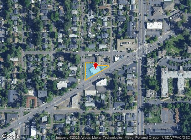  8025 Ne Sandy Blvd, Portland, OR Parcel Map