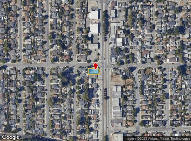  501 S Bascom Ave, San Jose, CA Parcel Map