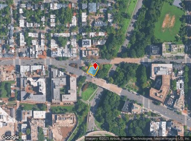  2715 Pennsylvania Ave Nw, Washington, DC Parcel Map
