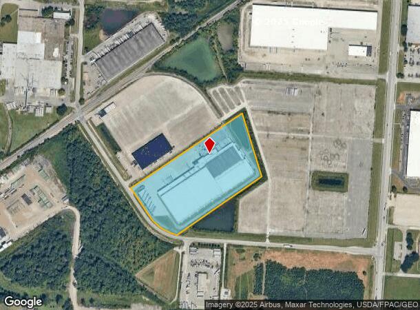 2350 New World Dr, Columbus, OH Parcel Map