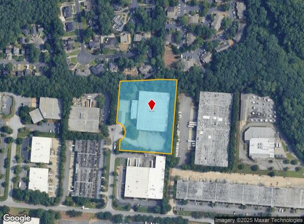  2527 Commerce Pl, Tucker, GA Parcel Map