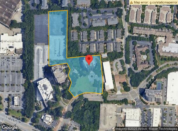  1050 Crown Pointe Pky, Atlanta, GA Parcel Map