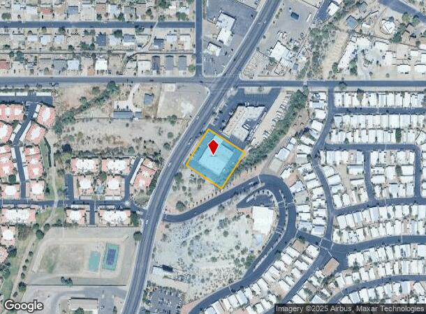 10439 N Cave Creek Rd, Phoenix, AZ Parcel Map