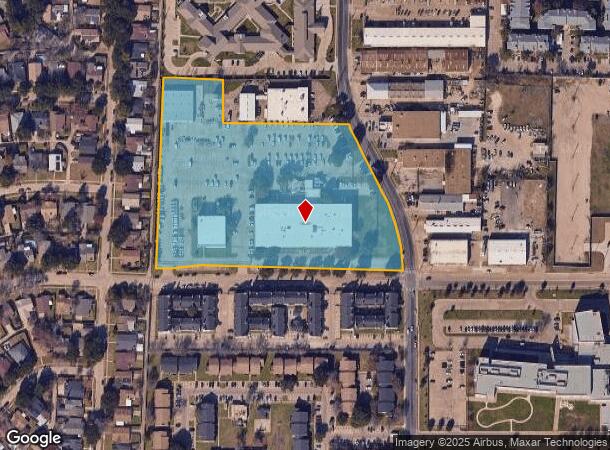  1565 Chenault St, Dallas, TX Parcel Map