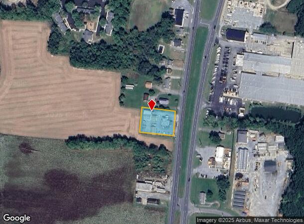 17584 S Dupont Hwy, Harrington, DE Parcel Map