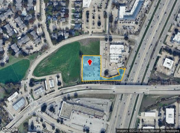  2101 N Central Expy, Plano, TX Parcel Map