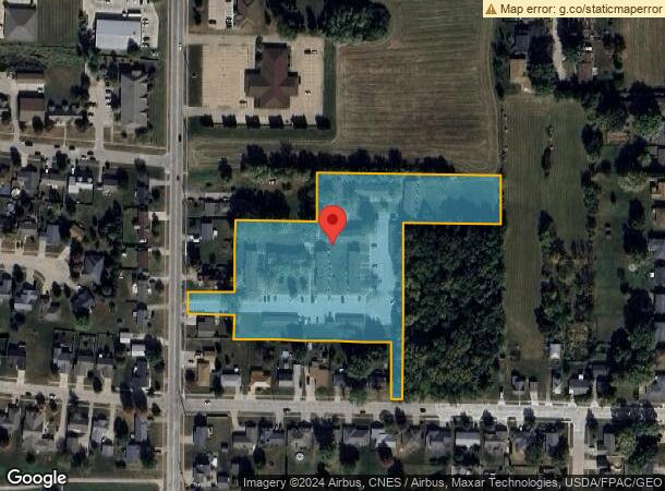  1715 Houser St, Muscatine, IA Parcel Map