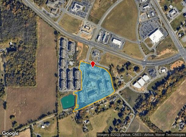 2015 Stone Spring Rd, Rockingham, VA Parcel Map
