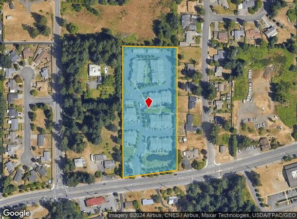  6914 Pacific Ave Se, Lacey, WA Parcel Map