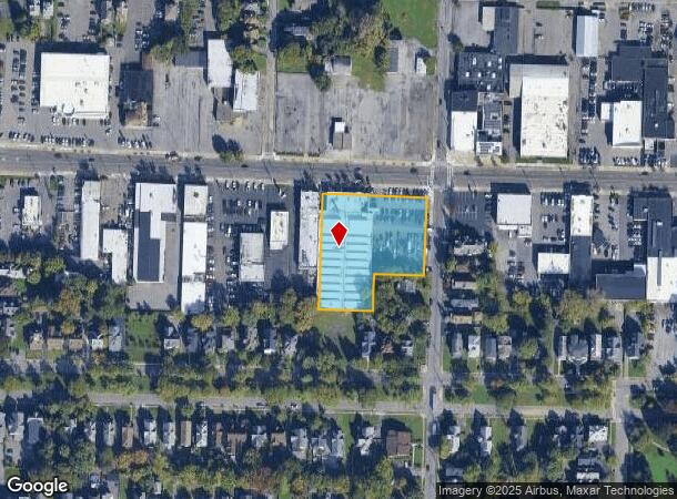  801 W Genesee St, Syracuse, NY Parcel Map