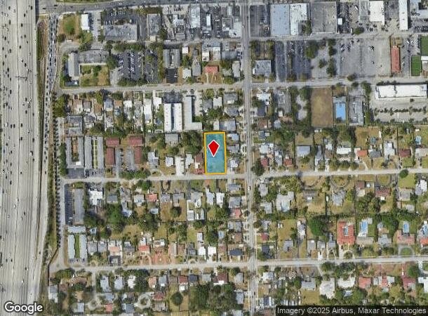  2815 Jackson St, Hollywood, FL Parcel Map