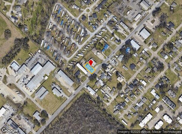  358 S Van Ave, Houma, LA Parcel Map
