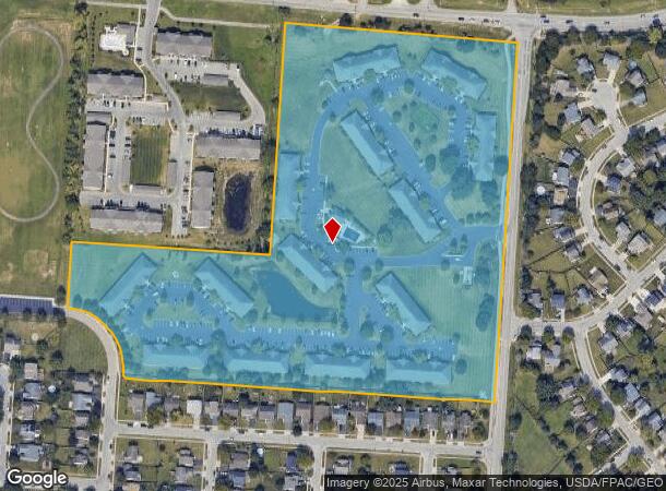  2955 Hines Rd, Reynoldsburg, OH Parcel Map