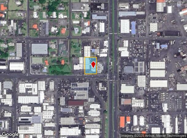 411 E Kawili St, Hilo, HI Parcel Map