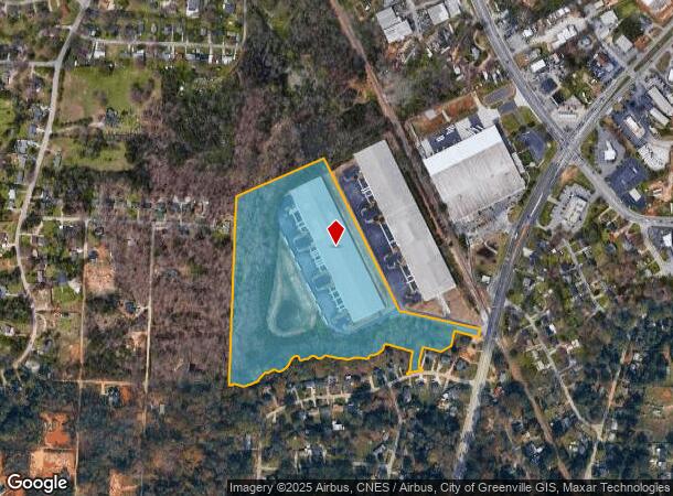 101 Augusta Dr, Greenville, SC Parcel Map