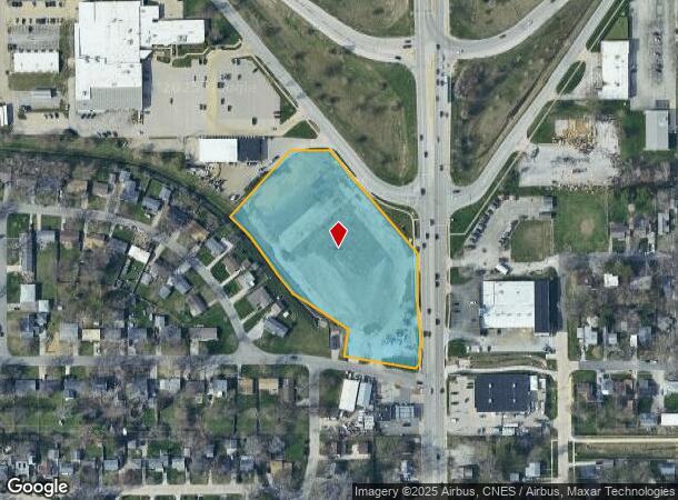 1505 N Neil St, Champaign, IL Parcel Map