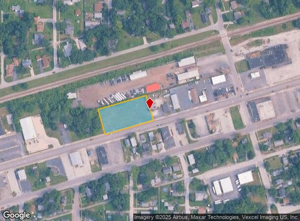  3010 Central Ave, Lake Station, IN Parcel Map