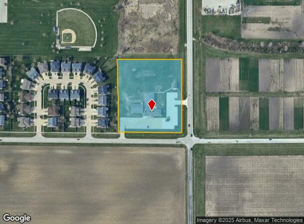  702 E Church St, Savoy, IL Parcel Map