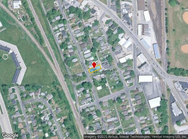  187 Goulding St, East Alton, IL Parcel Map