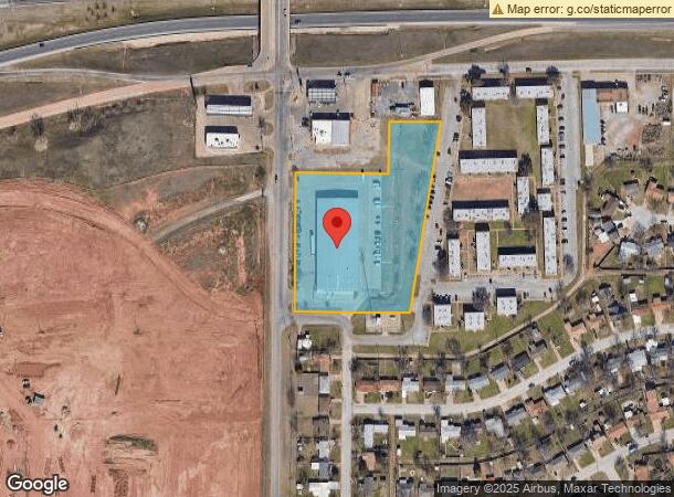  2701 Southridge Dr, Wichita Falls, TX Parcel Map