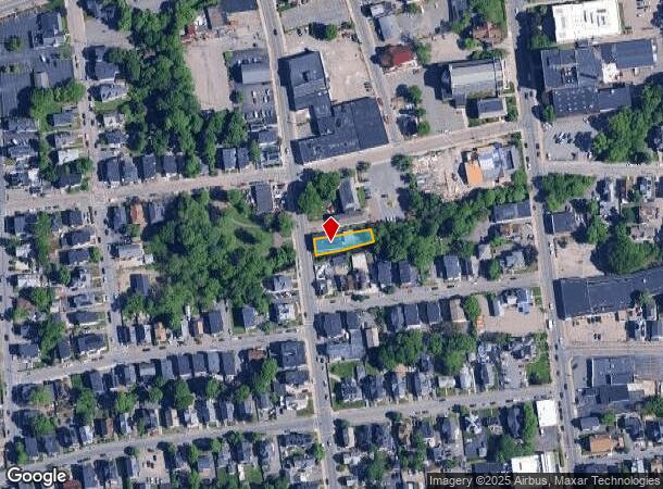  400 Warren Ave, Brockton, MA Parcel Map