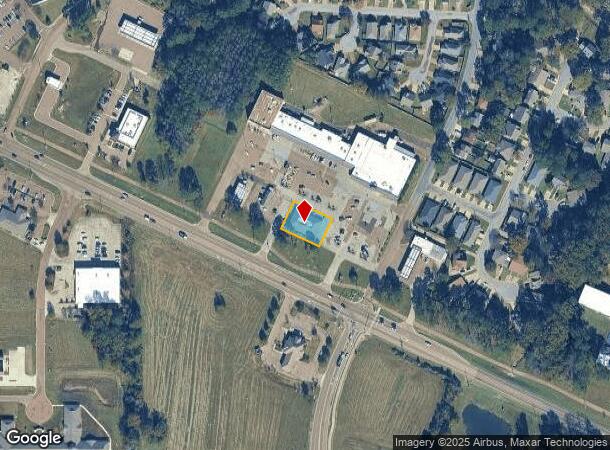 1929 Spillway Rd, Brandon, MS Parcel Map