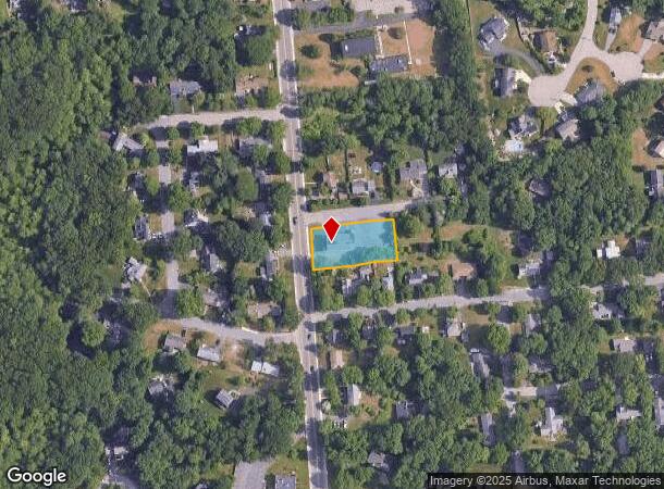 609 N Main St, Attleboro, MA Parcel Map