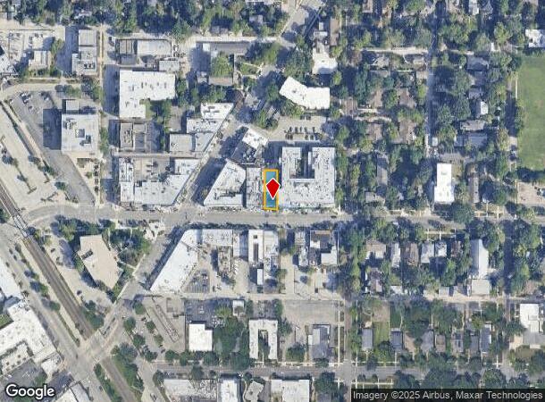 1114 Central Ave, Wilmette, IL Parcel Map