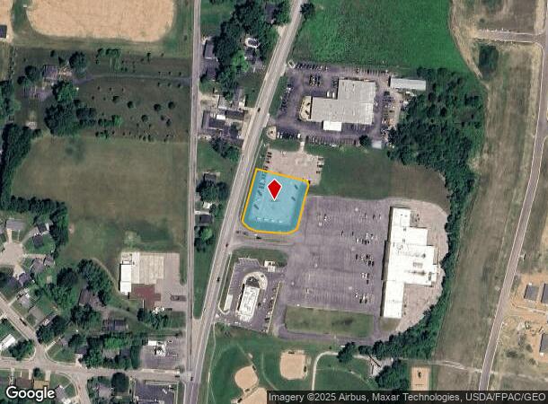 Dayton-Lakeview Rd, New Carlisle, OH Parcel Map