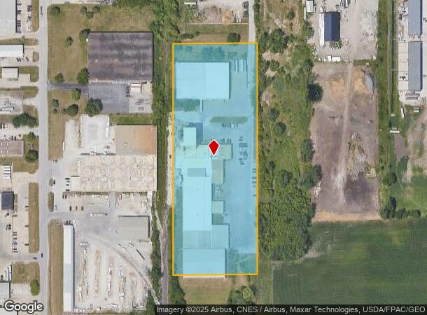 1877 Ne 58Th Ave, Des Moines, IA Parcel Map