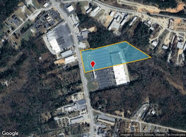 901 Elbert St, Elberton, GA Parcel Map