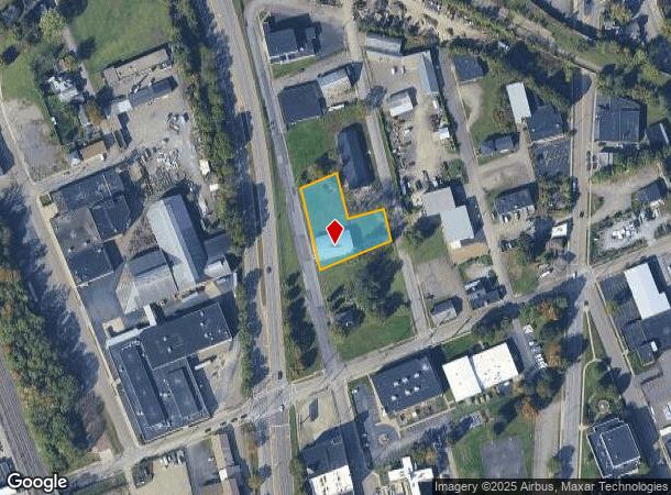 714 Baldwin St, Elmira, NY Parcel Map