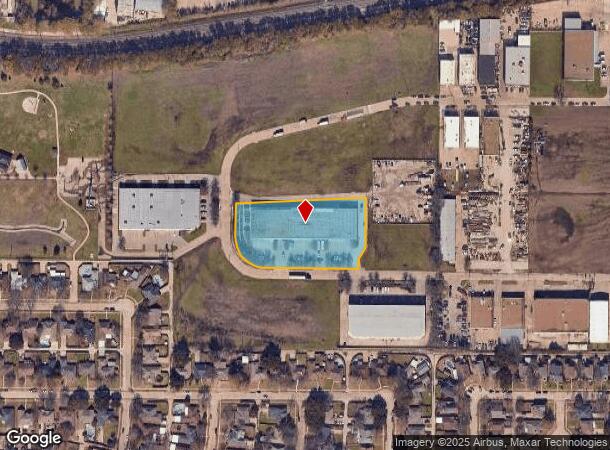 2601 Lawing Ln, Rowlett, TX Parcel Map