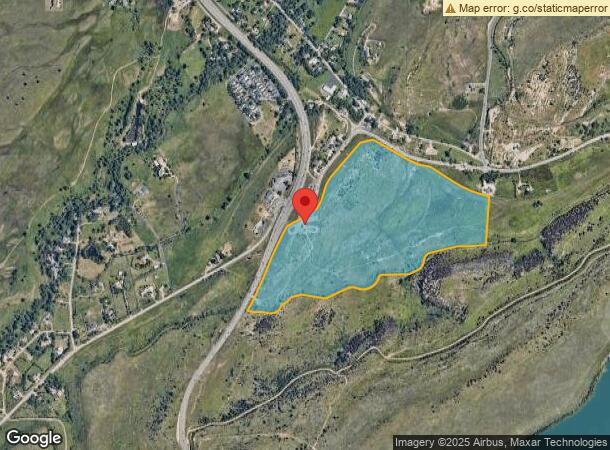  1842 S Foothills Hwy, Boulder, CO Parcel Map