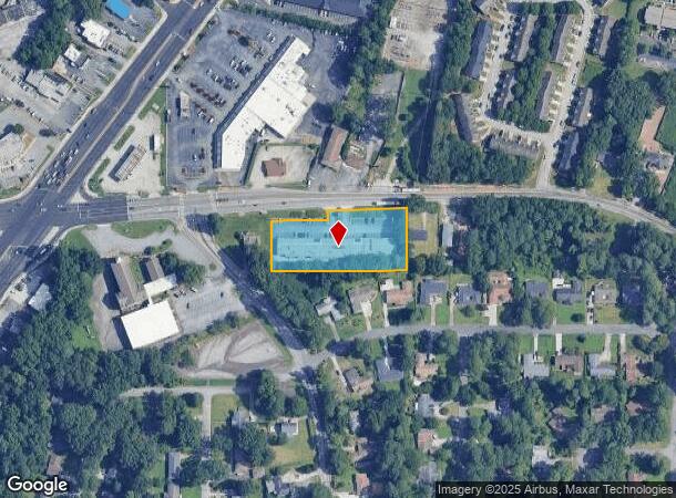  3965 Rockbridge Rd, Stone Mountain, GA Parcel Map