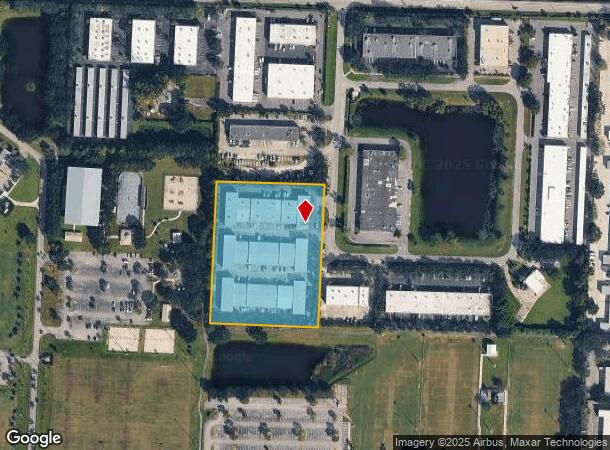 3125 Fortune Way, Wellington, FL Parcel Map