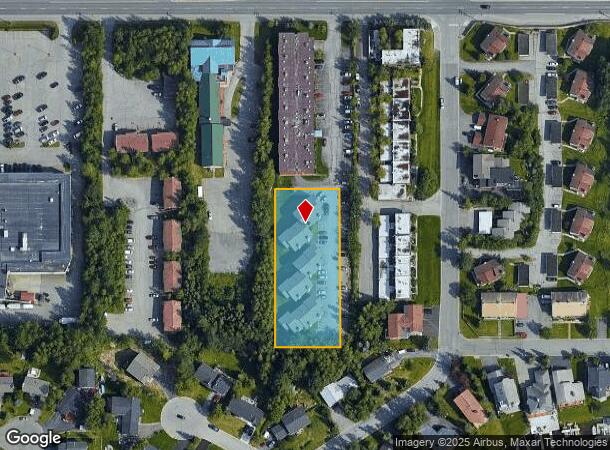  3560 W Dimond Blvd, Anchorage, AK Parcel Map