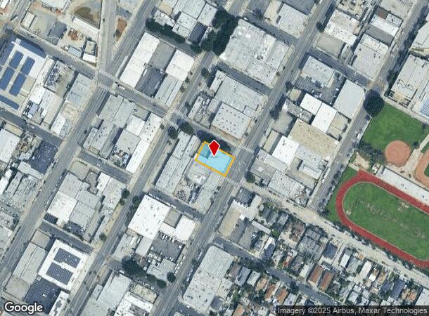2301 S Main St, Los Angeles, CA Parcel Map