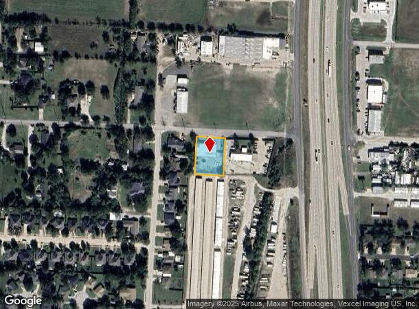  1606 Duck Creek Rd, Sanger, TX Parcel Map