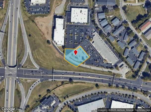  1587 Winchester Rd, Lexington, KY Parcel Map