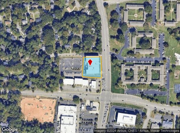  5111 Falls Of Neuse Rd, Raleigh, NC Parcel Map