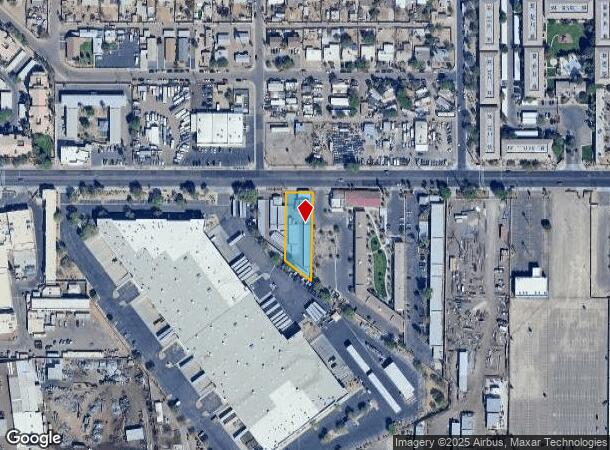  3507 E Van Buren St, Phoenix, AZ Parcel Map