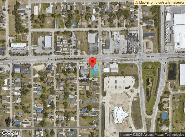  3476 Dr Martin Luther King Blvd, Fort Myers, FL Parcel Map