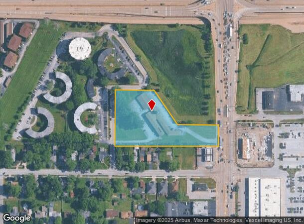  3115 Ridge Rd, Lansing, IL Parcel Map