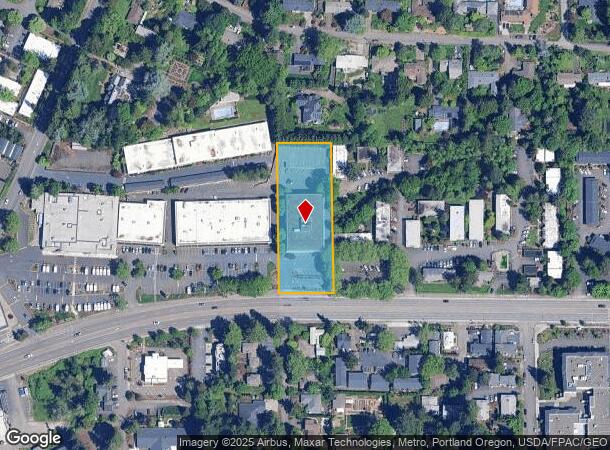  6443 Sw Beaverton Hillsdale Hwy, Portland, OR Parcel Map