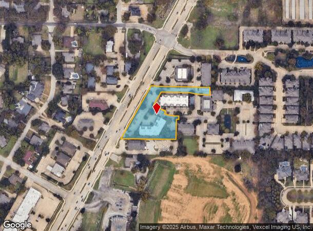  6201 Colleyville Blvd, Colleyville, TX Parcel Map