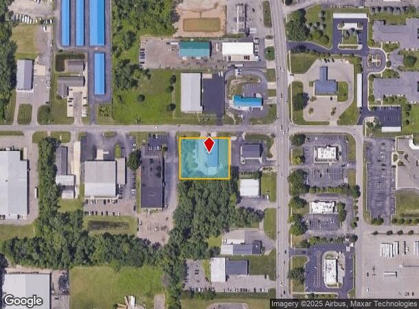  3511 Scheele Dr, Jackson, MI Parcel Map