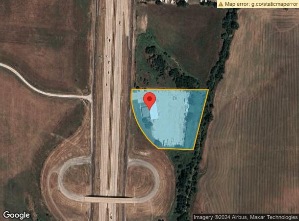  1700 N Stemmons St, Sanger, TX Parcel Map