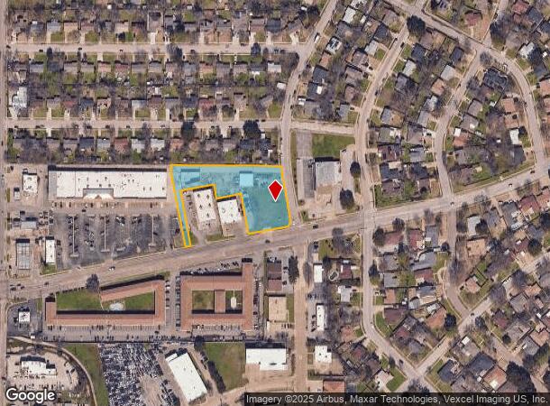  2102 W Rochelle Rd, Irving, TX Parcel Map